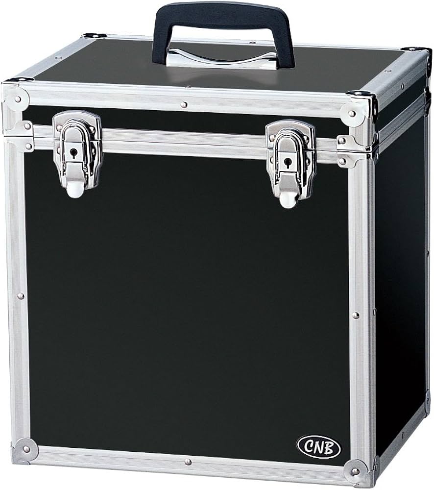 Amazon | CNB レコードケース LP用 収納枚数 約50枚 LPC-310 ブラック