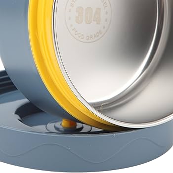 Amazon｜保温調理鍋 420ml 304 ステンレス鋼二重層ポータブル丸型保温