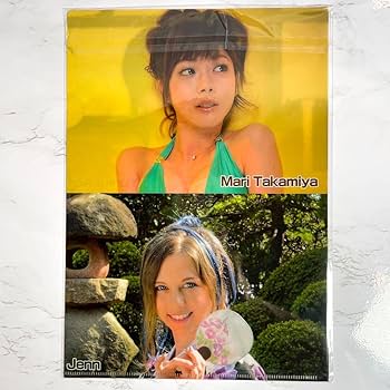 Amazon.co.jp: 蒼井ゆりか・黒沢咲サイン色紙＆クリアファイルセット