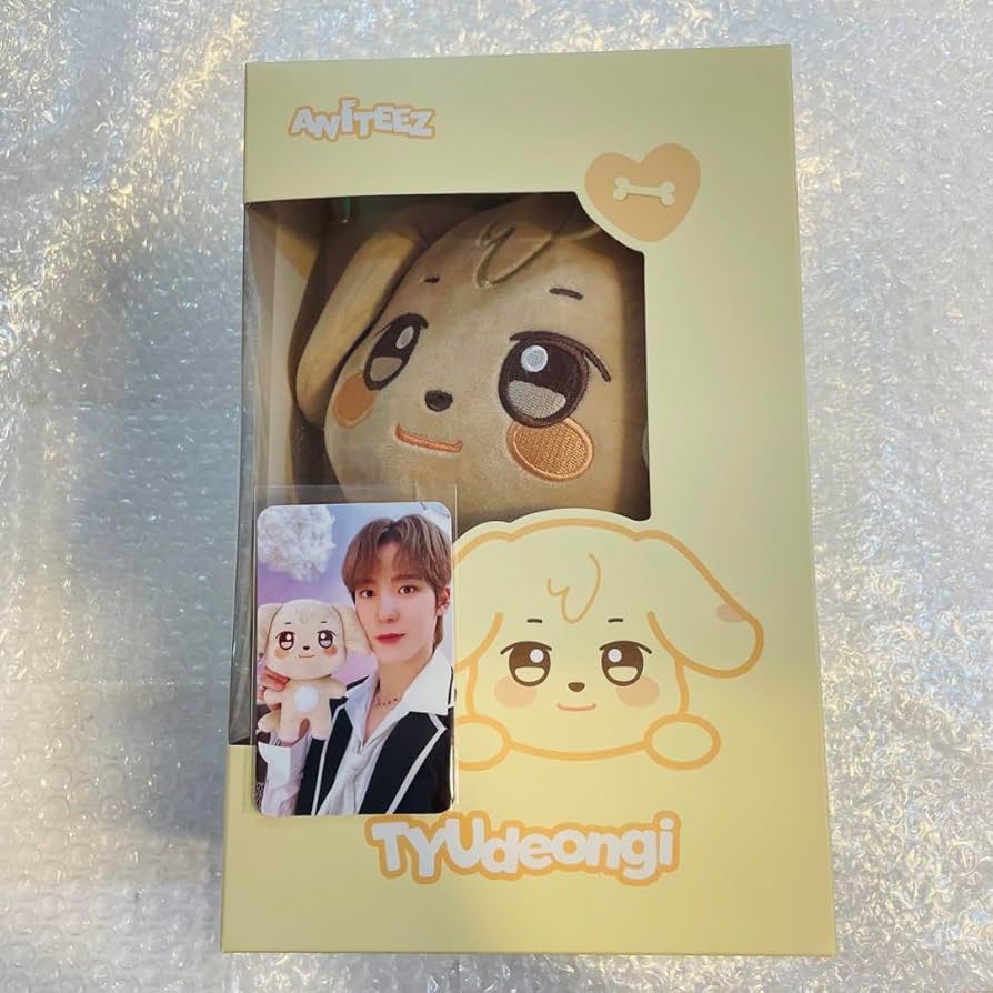 Amazon.co.jp: 公式 ateez aniteez md ユノ ぬいぐるみ トレカ 付き