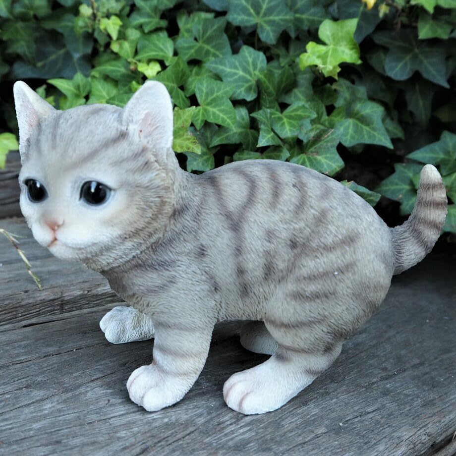 美品 スワロフスキー Kitten 猫 アメショー 蝶々 置物 オブジェ