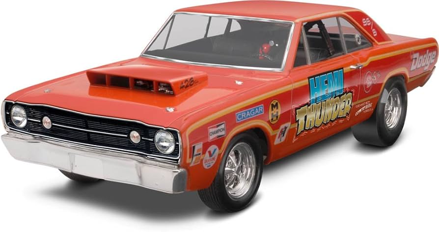 Amazon.com: Revell 85-4217 '68 Dodge Hemi Dart 2N1 1:25 Scale 172