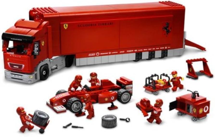 Amazon.co.jp: レゴ (LEGO) スクーデリア フェラーリ F1トランス