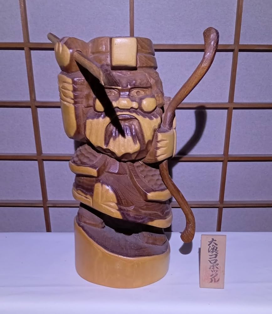 Amazon.co.jp: 置物コロポックルコロボックル北海道阿寒湖アイヌ旅行