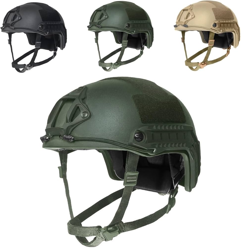 Amazon.co.jp: タクティカルファストアラミド防弾ヘルメット