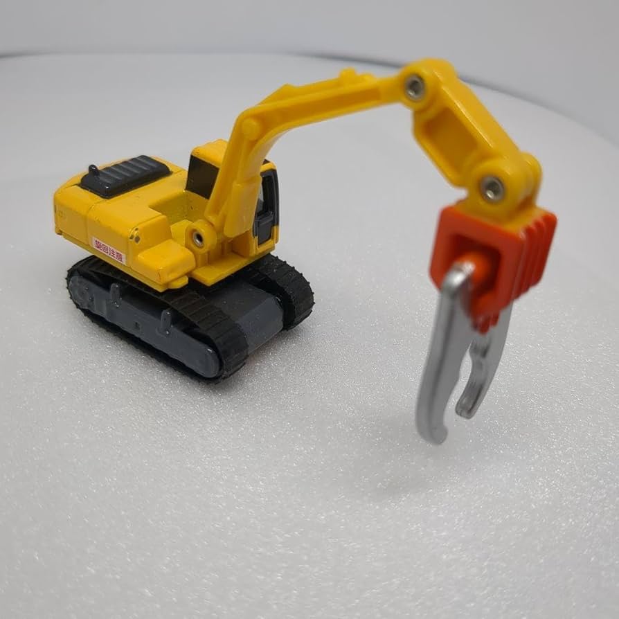 Amazon.co.jp: トミカ 解体車両コレクション 油圧ショベルPC200ガレオ