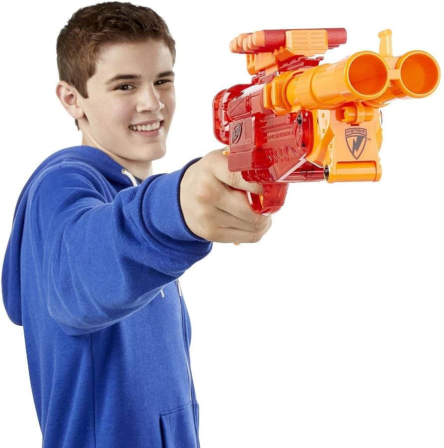 Amazon.co.jp: NERF ナーフ N-ストライクエリートソニック Fire Barrel