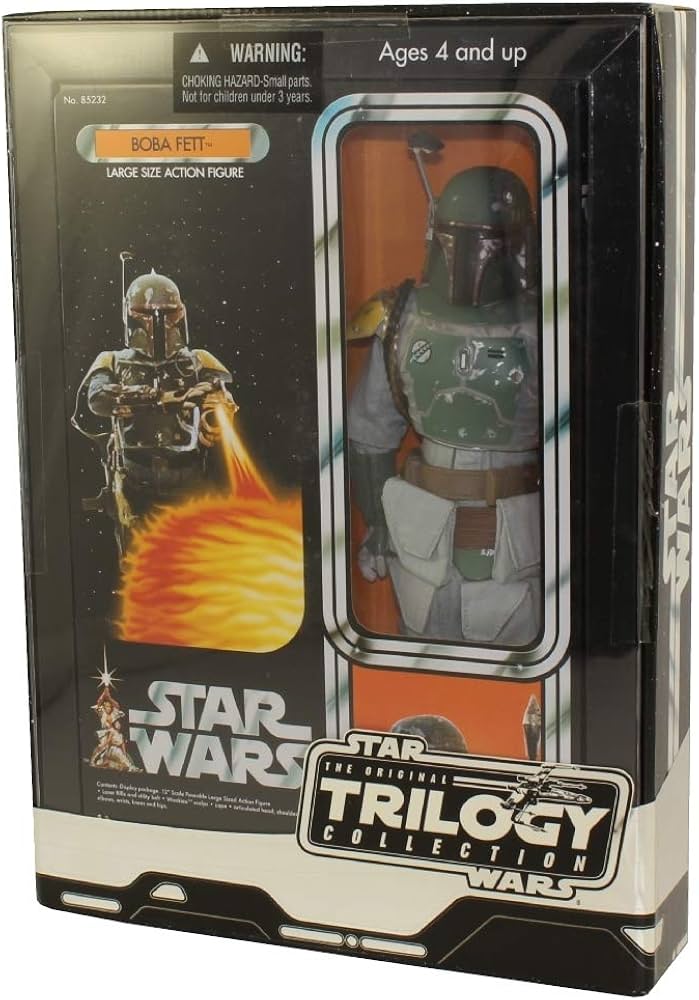 Amazon.com: Star Wars Original Trilogy Collection Boba Fett 12