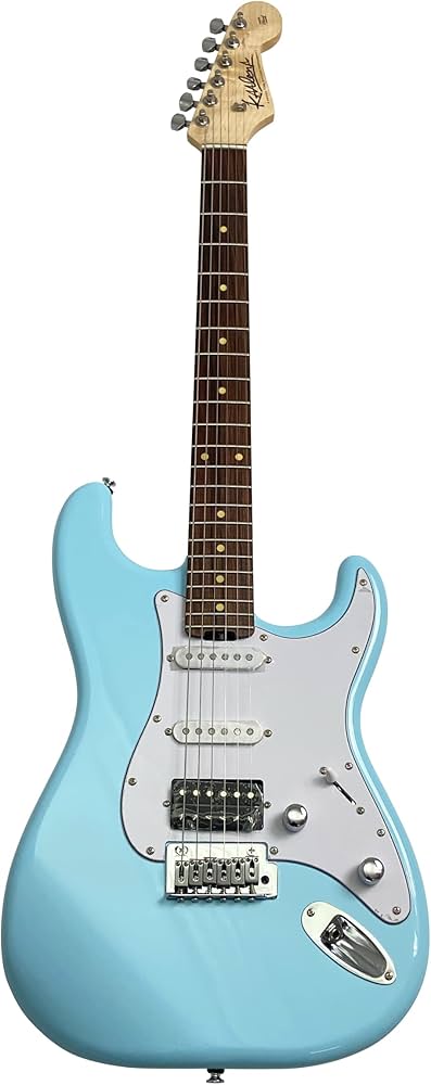 Amazon | Kaalena KA-ST-SSH Sonic Blue エレキギター カーレナ