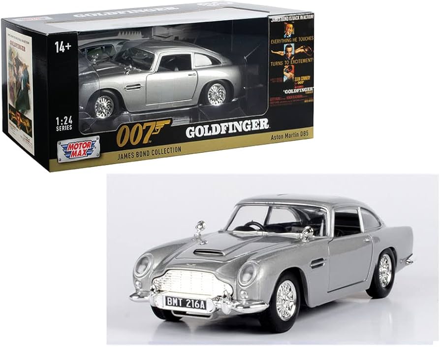 Amazon.com: Motor Max Aston-Martin DB5, James Bond 79857WSV - 1/24