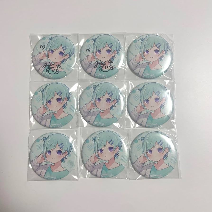 Amazon.co.jp: みそら どるれく 缶バッジ 9個 サイン入りあり : おもちゃ