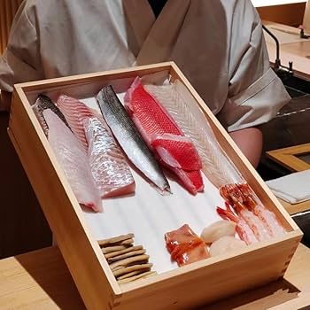 Amazon.co.jp: 寿司ネタケース ネタ箱 目皿 寿司ネタ入れ アクリル製