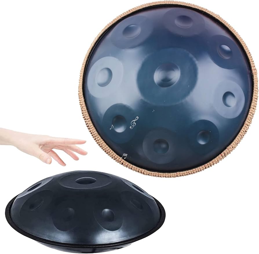 Amazon.com - Professional Handpan Steel Drum 9 Notes 22 Inches