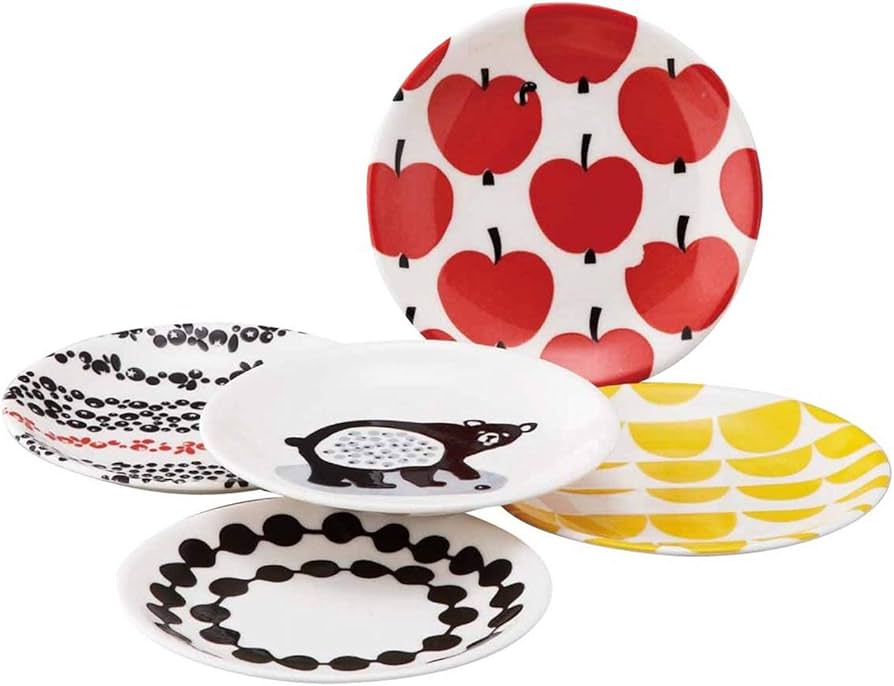 Amazon.co.jp: フィンレイソン Finlayson ハウスカ プレート 皿 5柄