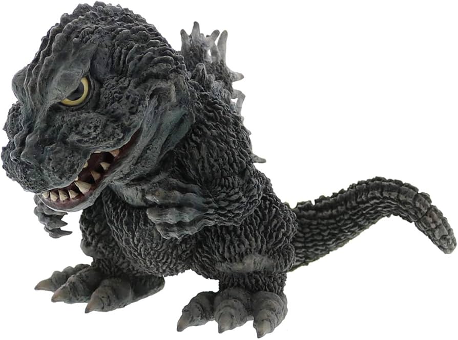 Amazon | デフォリアルシリーズ ゴジラ 1962 全高約120mm PVC製 塗装