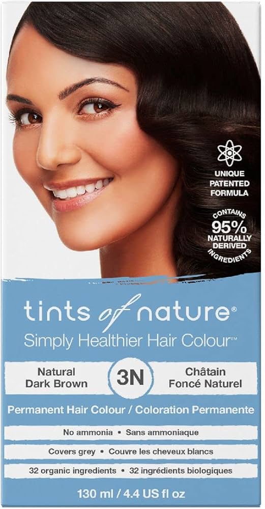 Amazon.com : Tints of Nature 3N Natural Dark Brown Permanent Hair