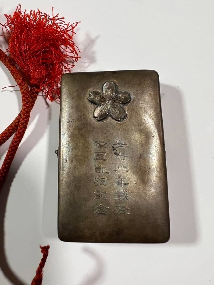 三十七八年戦役陸軍凱旋記念 ボンボニエール 天皇家御下賜品