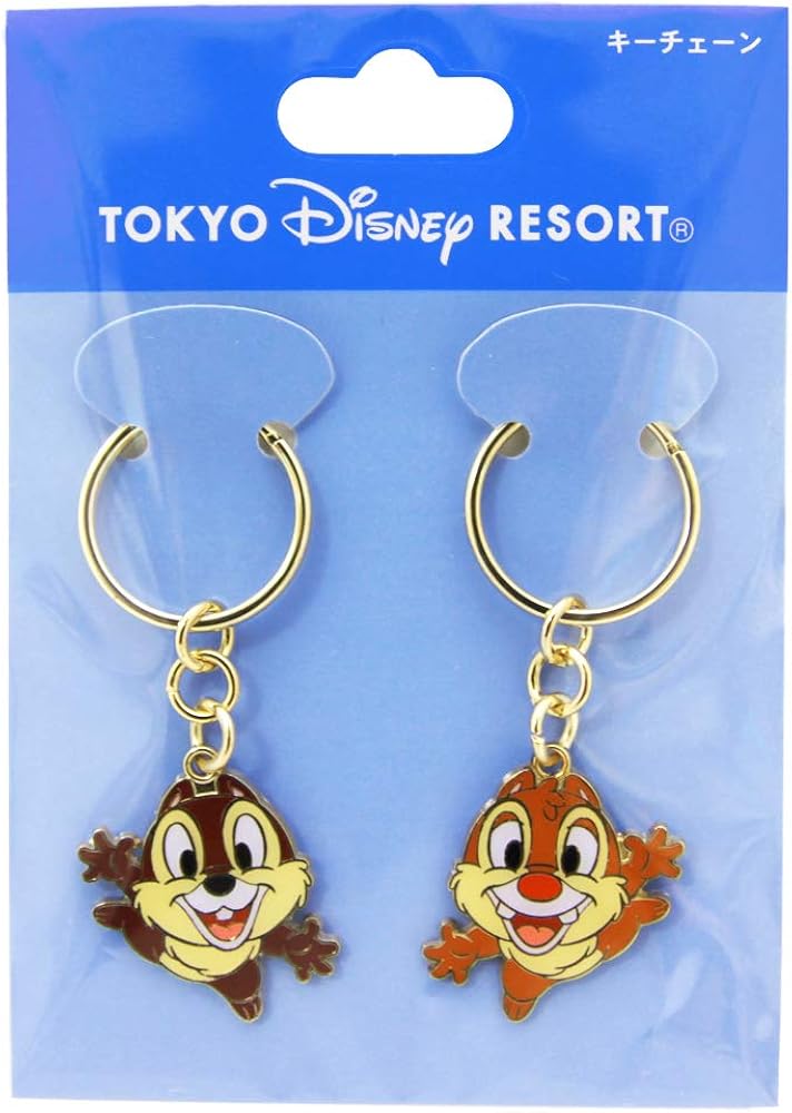 Amazon.co.jp: チップ＆デール キーチェーン セット キーホルダー ペア
