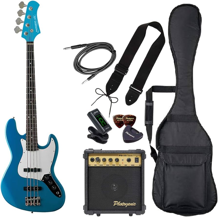 エレキベースPhotogenic・PG-10アンプ・ケースセット ストア エレキ