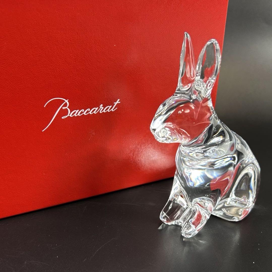 Amazon.co.jp: Baccarat バカラ 干支 オーナメント 兎 うさぎ 置物