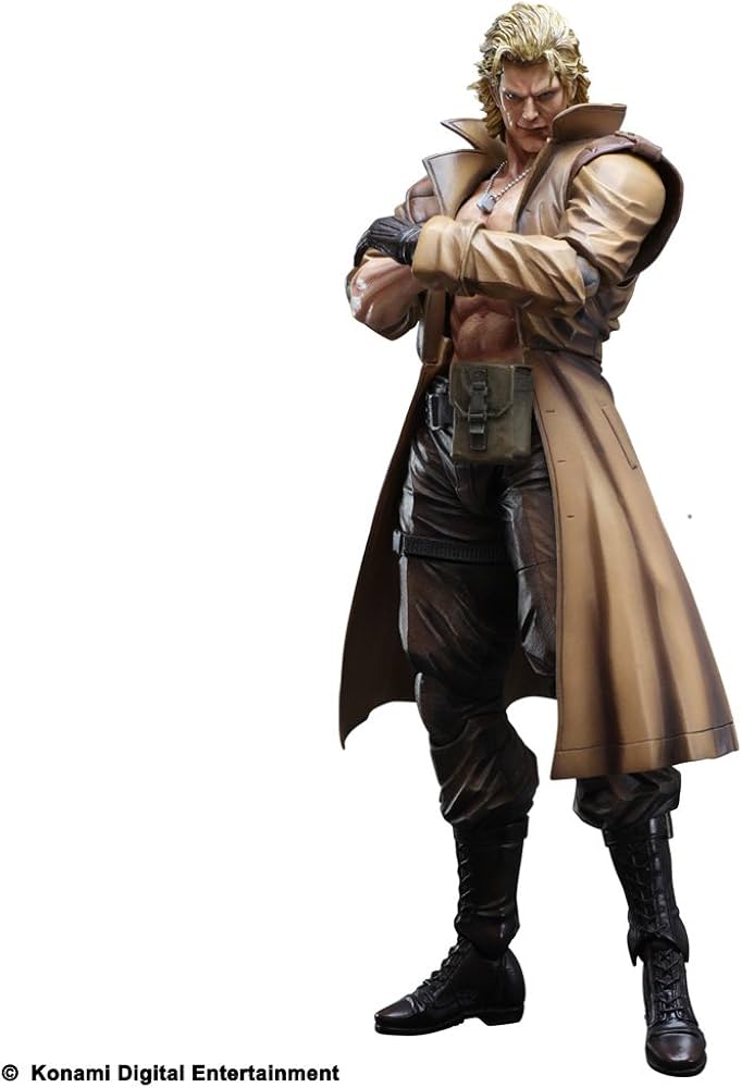 Amazon.co.jp: METAL GEAR SOLID PLAY ARTS改 リキッド・スネーク(PVC