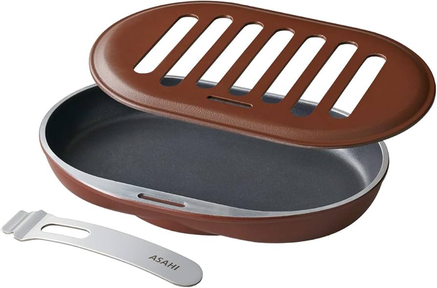 Amazon｜アサヒ軽金属 グリルパン スペースパンワイド (2~3人分