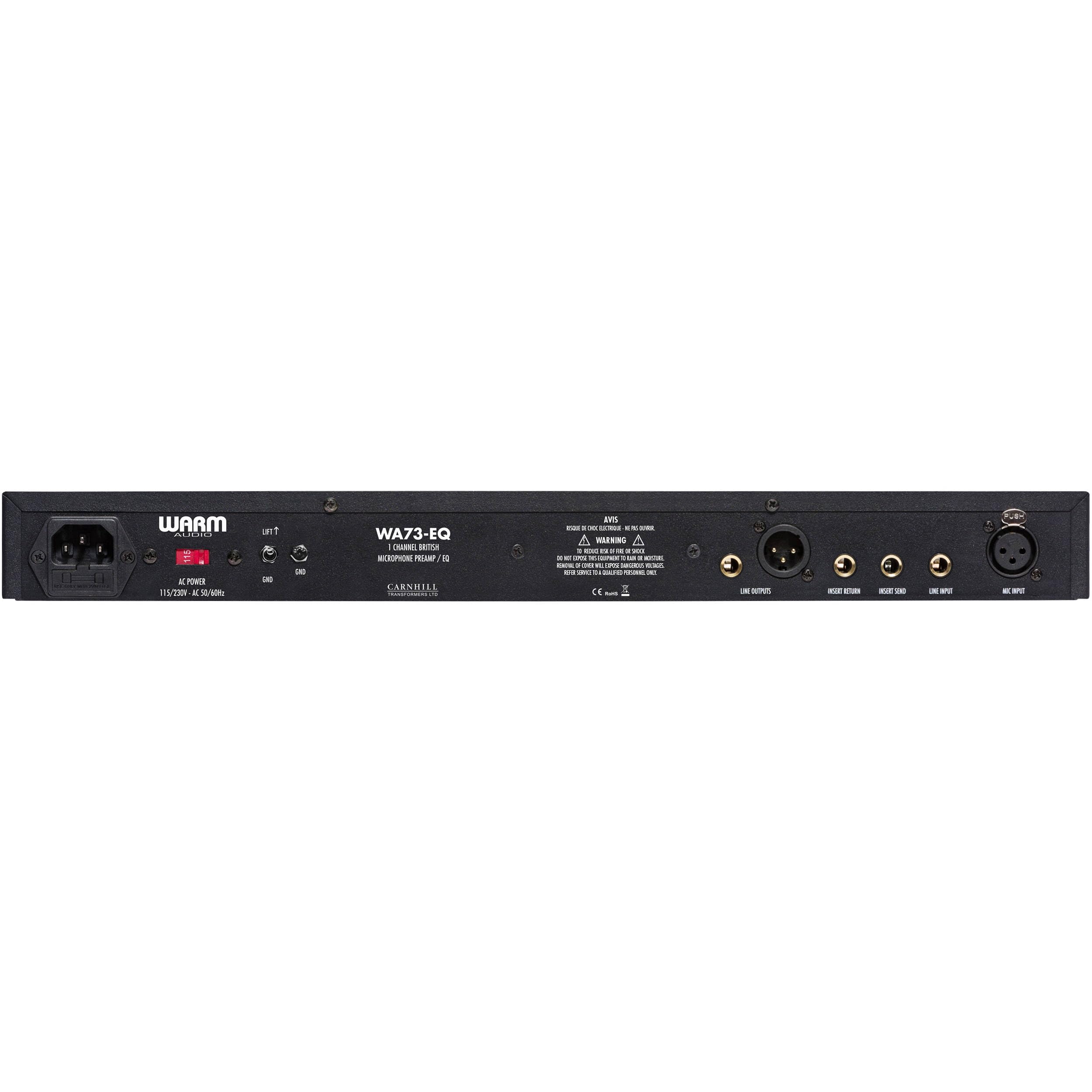 Amazon.com: Warm Audio WA73-EQ Microphone Preamp & EQ with 25