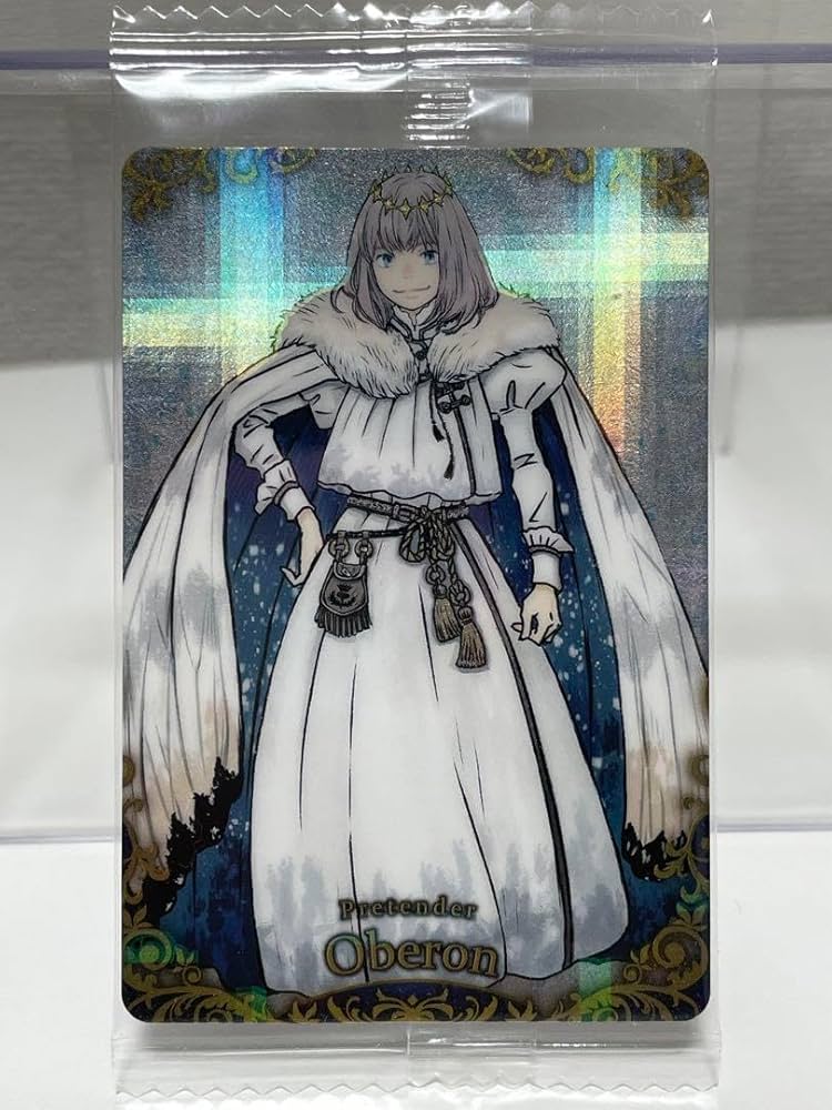 Amazon.co.jp: Fate GrandOrder FGO オベロン ウエハースカード : おもちゃ