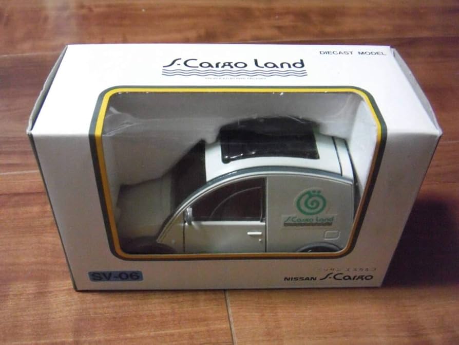Amazon | 日産 ニッサン エスカルゴ 1/32 ミニカー S-CARGO 白
