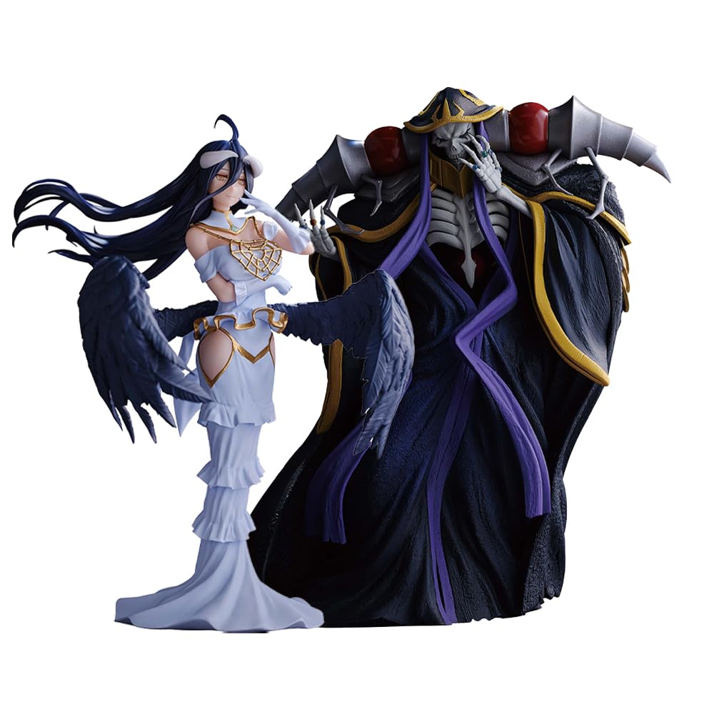 Amazon.com: MABAIUDE Albedo Figure Ainz Figure, 1/7 Scale Anime