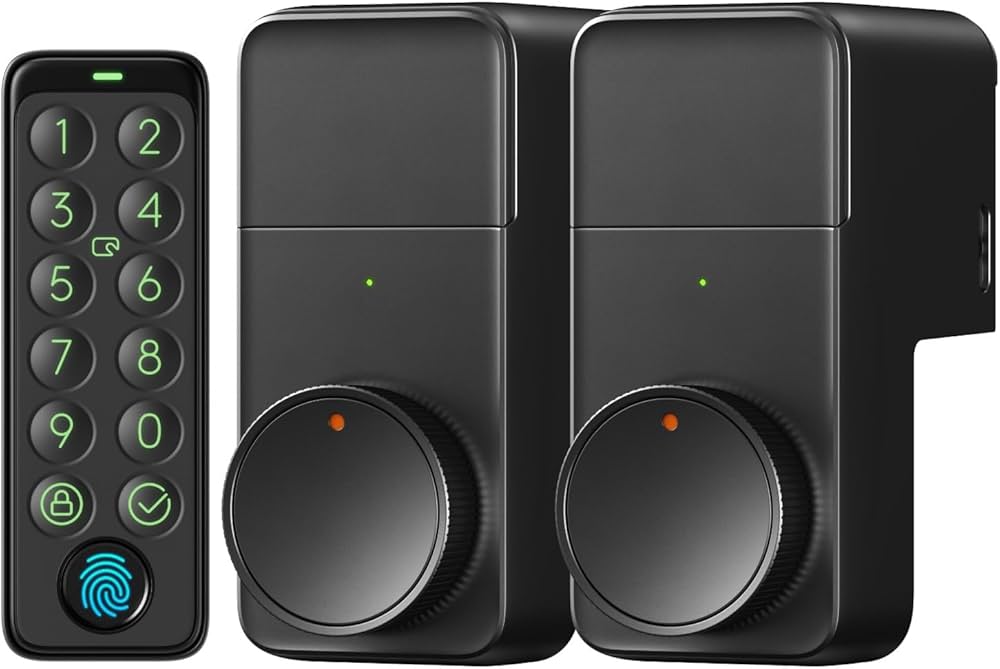 Amazon.co.jp: 【セット買い】SwitchBot ロックプロ 指紋認証パッド 1