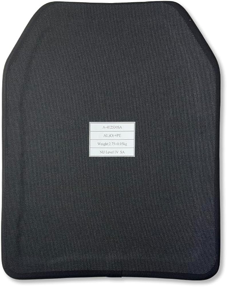 Amazon.co.jp: [Drlmeio] 防弾プレート NIJ IV 実物 Al2O3+PE素材 防弾