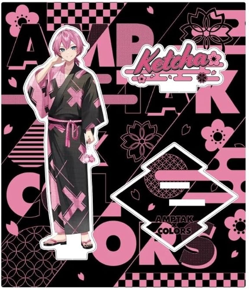 Amazon | けちゃ アクリルスタンド 2023 Summer ver AMPTAK×COLORS