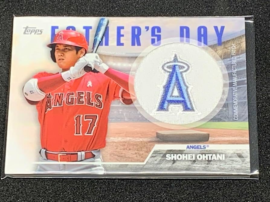 Amazon.co.jp: 大谷翔平 2023 Topps 父の日 パッチカード : おもちゃ