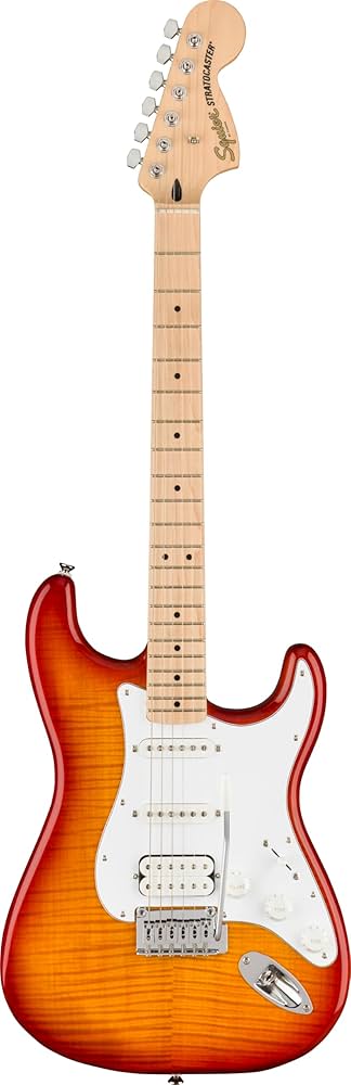 Amazon.com: Affinity Series Stratocaster FMT HSS, Maple