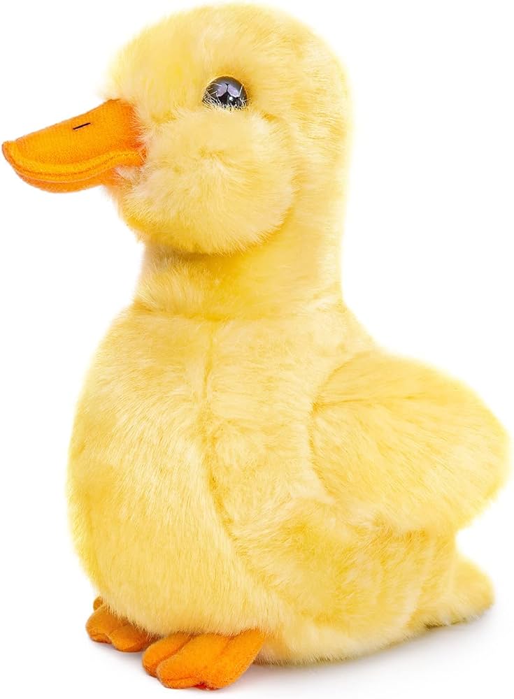 Amazon.co.jp: ZHONGXIN MADE イエローリトルアヒルのぬいぐるみ 5.5