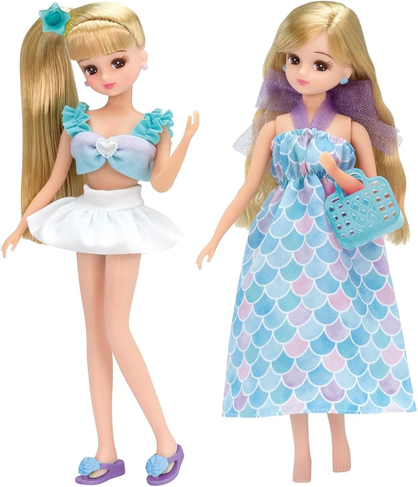 Amazon.co.jp: タカラトミー リカちゃん ドレス LW-13 マーメイド
