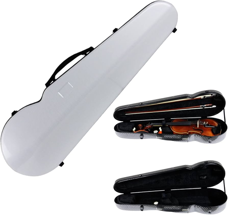 Amazon.co.jp: バイオリンケース 4/4 3/4 汎用性 カーボンマック