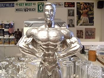 Amazon.co.jp: 選手権大会 ボディビル トロフィー 置物 オブジェ