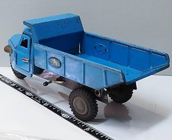 Amazon.co.jp: マルサン【ジャイアント 三輪ダンプ トラック 水色