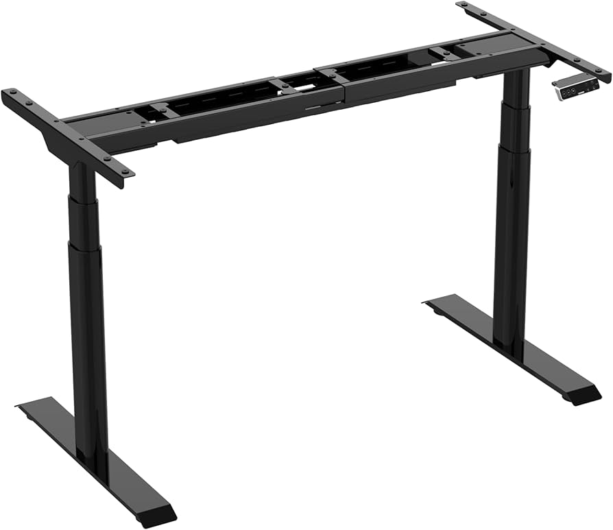 Amazon | FLEXISPOT スタンディングデスク 電動式昇降デスク E8 高さ