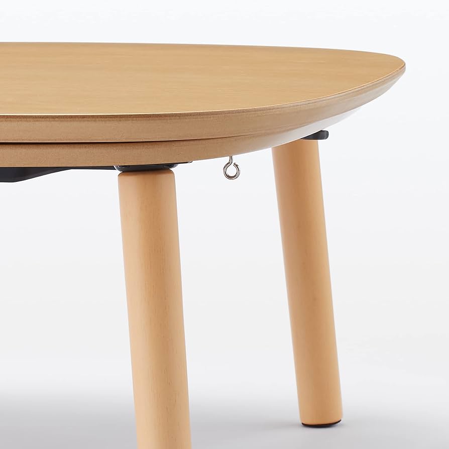 Amazon | 無印良品 正方形こたつ ナチュラル 84×84×35cm MJ-KS2-N