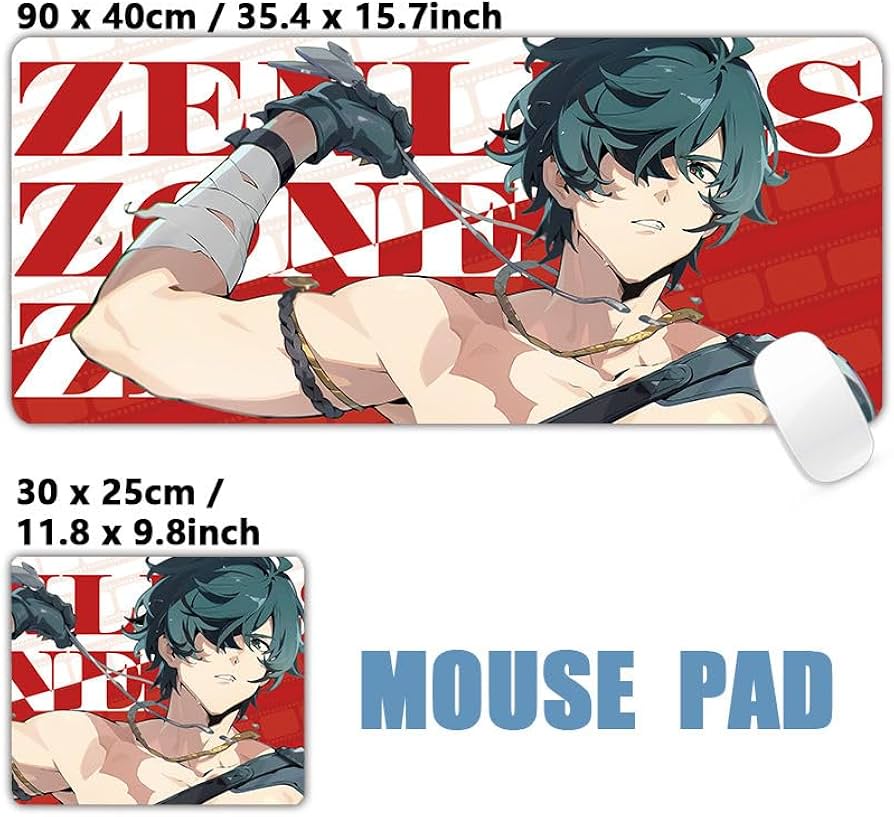 Amazon | ゼンレスゾーンゼロ マウスパッド デスクマット 大型
