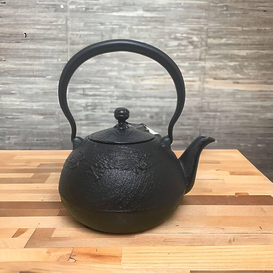 Amazon | 南部鉄器 盛栄堂 龍鉄瓶 西暦2000年刻印 記念 | ノーブランド