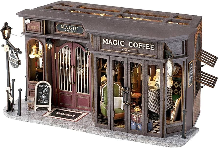 Amazon | moin moin ドールハウス 1/24 スケール ミニチュア 手作り