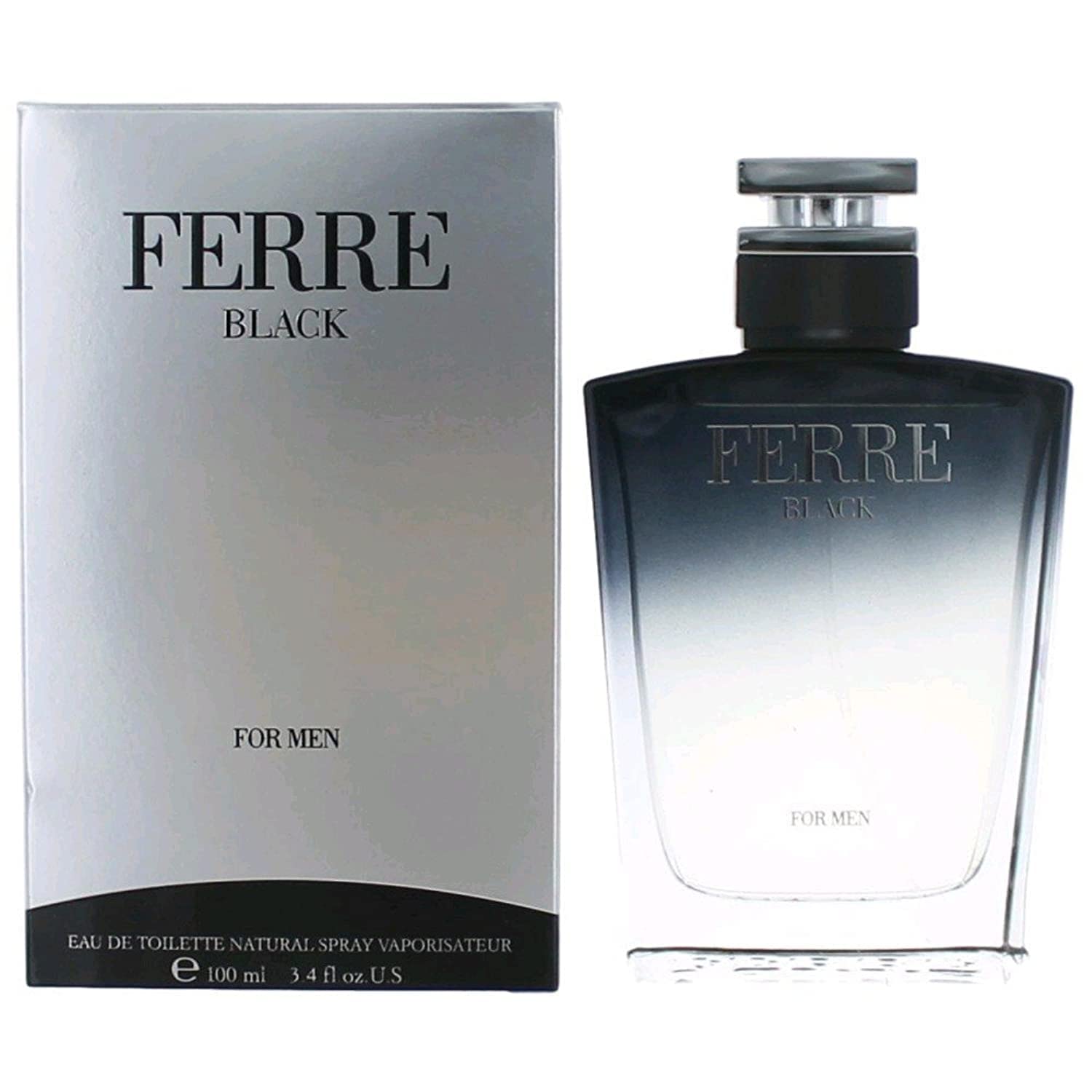 Amazon.com : Gianfranco Ferre Black Eau de Toilette Spray for Men