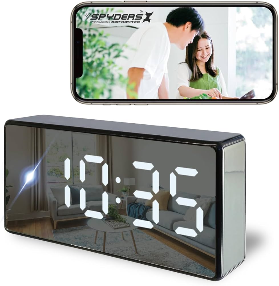 Amazon.co.jp: スパイダーズエックス(SPYDERSX) 1080P 置時計型スパイ