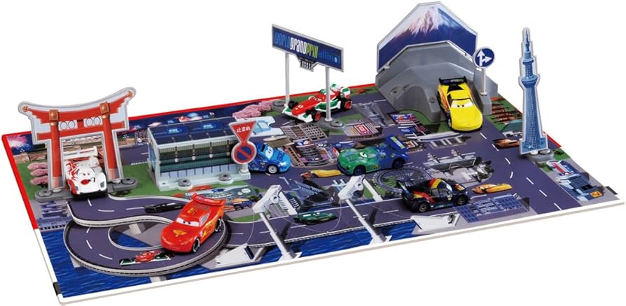 Amazon.co.jp: ディズニー カーズ トミカ プレイマップ ジャパン