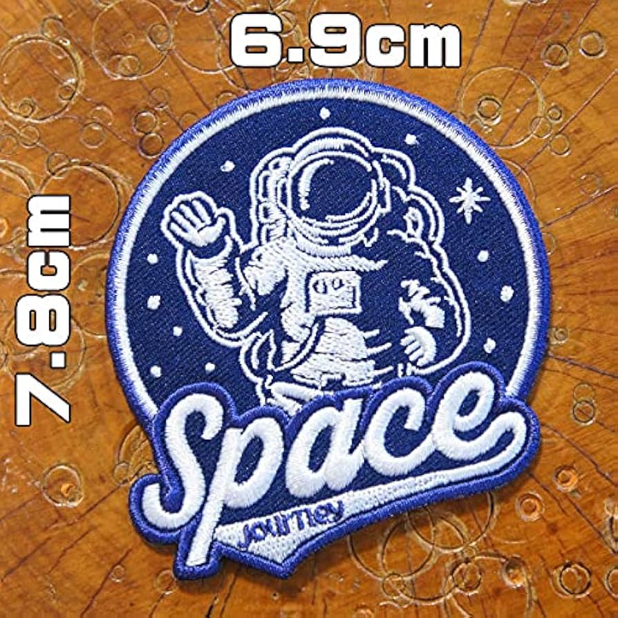 Amazon.co.jp: アイロン刺繍ワッペン パッチ アップリケ【Space・宇宙