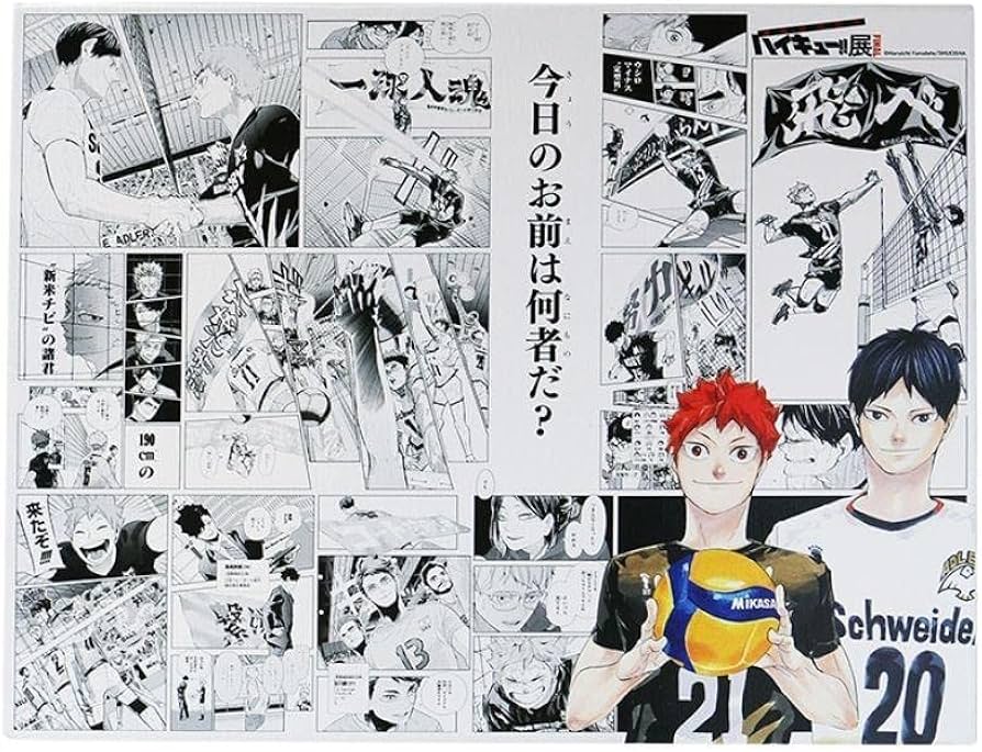Amazon.co.jp: ハイキュー!! フルカラーBIGアートボード 挑戦者たち